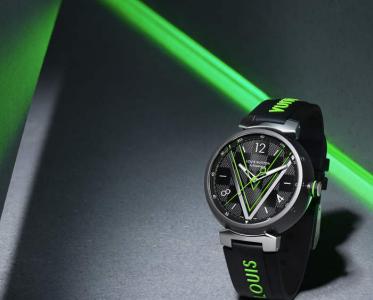 路易威登 Tambour Damier Graphite Race 系列腕表 勇者无畏